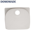 Stylish luxury chemical resistant single bowl white sink kitchen